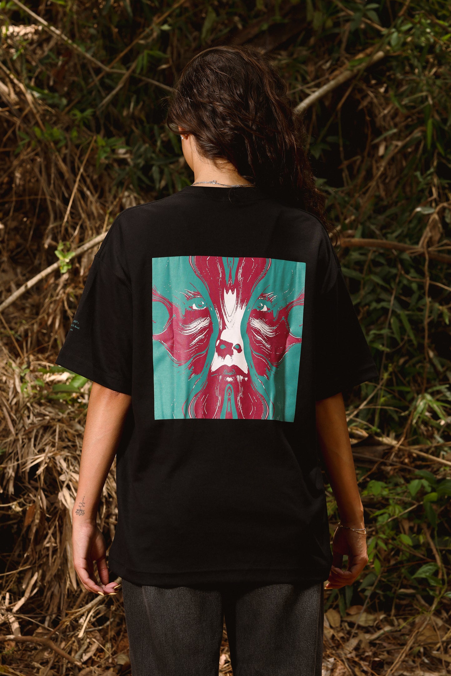 Distortion Unissex Preta