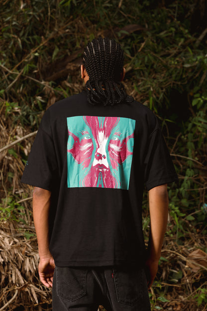 Distortion Unissex Preta